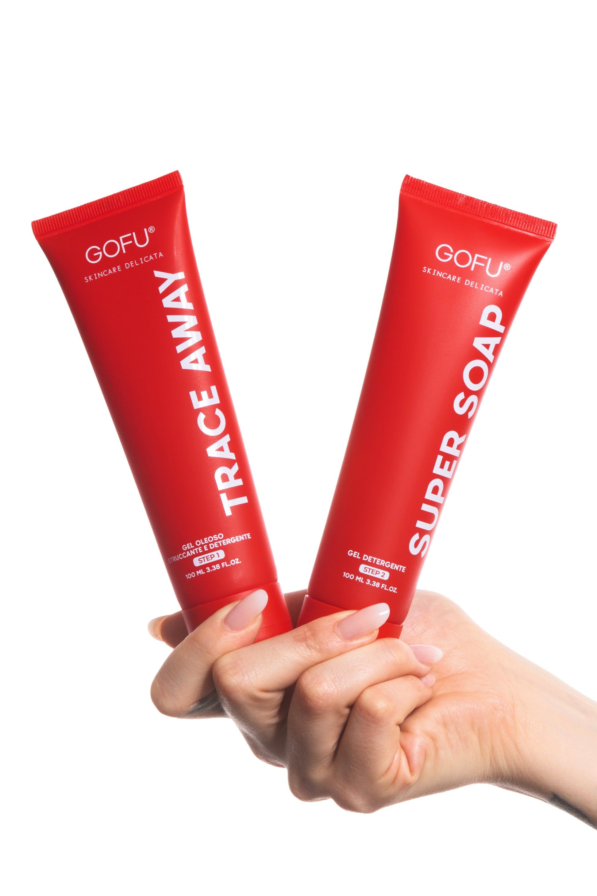 Kit Doppia detersione coreana detergente oleoso detergente schiumogeno Giulia Sinesi oliogel oleogel trace away super soap skin pelle skincare