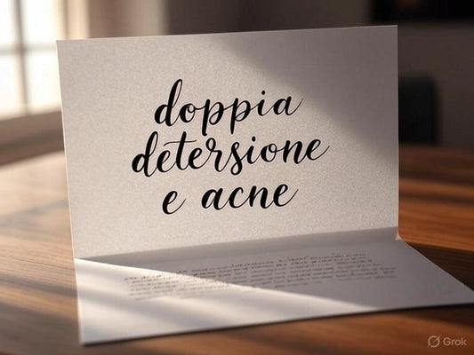 doppia detersione coreana skincare coreana acne pelle giulia sinesi gofu binami skincare routine