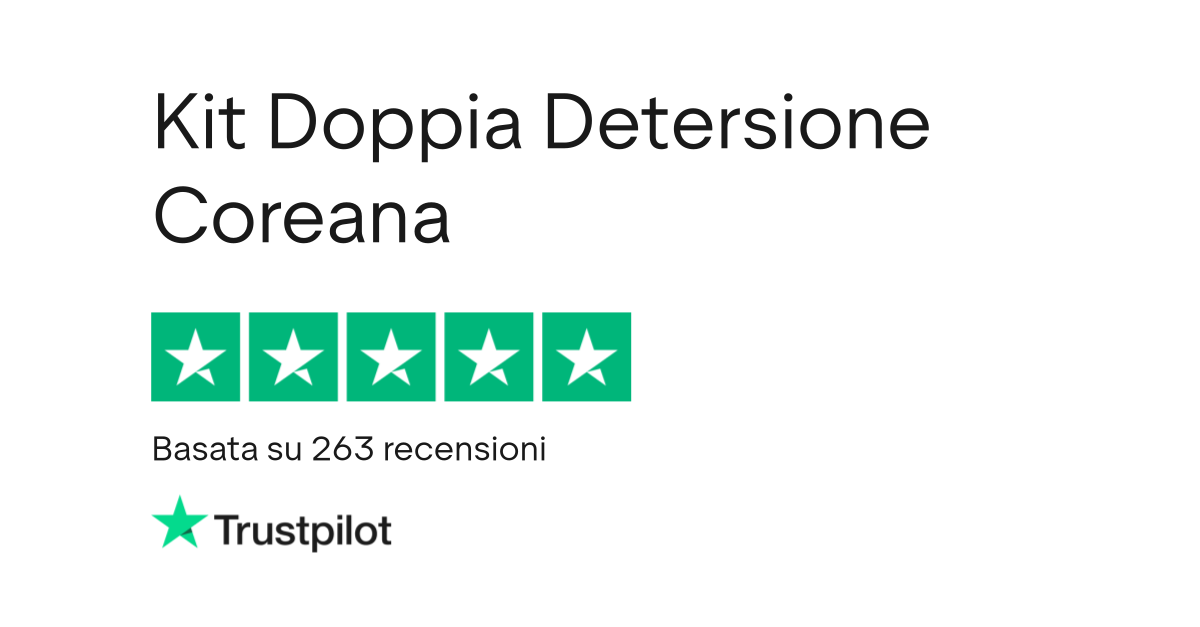 Kit Doppia Detersione Coreana